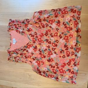 Coral Floral Tank